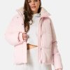 HollisterPinkPufferJacket