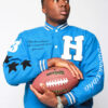 HoodalphaBlueVarsityJacket