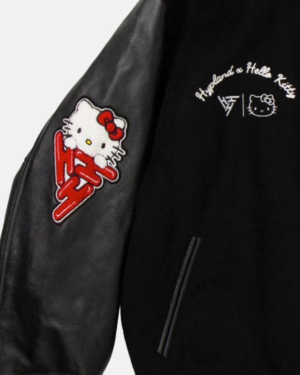 Hypland X Hello Kitty Apples H Letterman Jacket