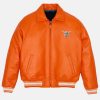 IconOrangeLeatherJacket