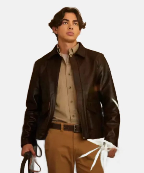 IndianaJonesBrownLeatherJacket