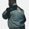 Jean-ClaudeMuakaRepresentS02MoBlackandSilverAvirexBomberLeatherJacket