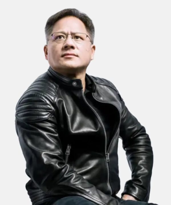JensenHuangBlackLeatherJacketForSale