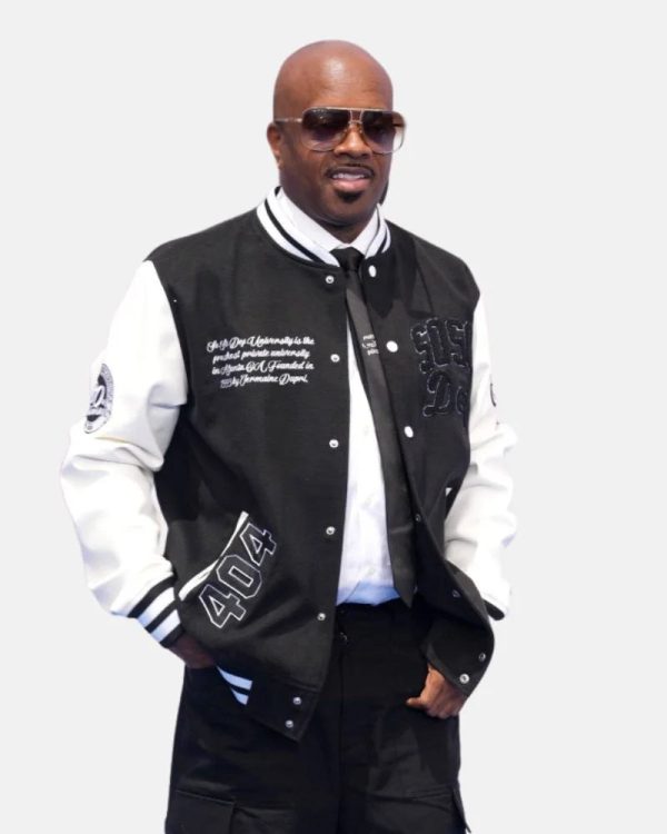 JermaineDupriBETAwards2024RedCarpetVarsityJacket