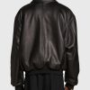 JustinBieberCozyandVintageBlackLeatherOversizedJacket