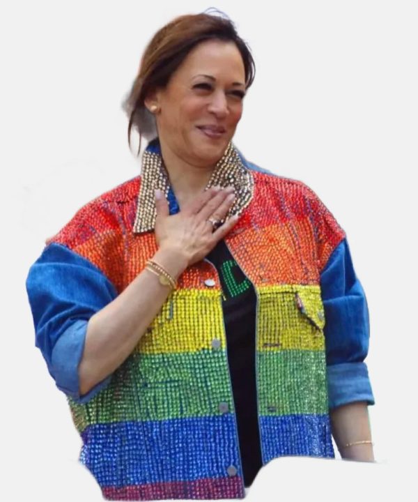 KamalaHarrisRainbowJacket