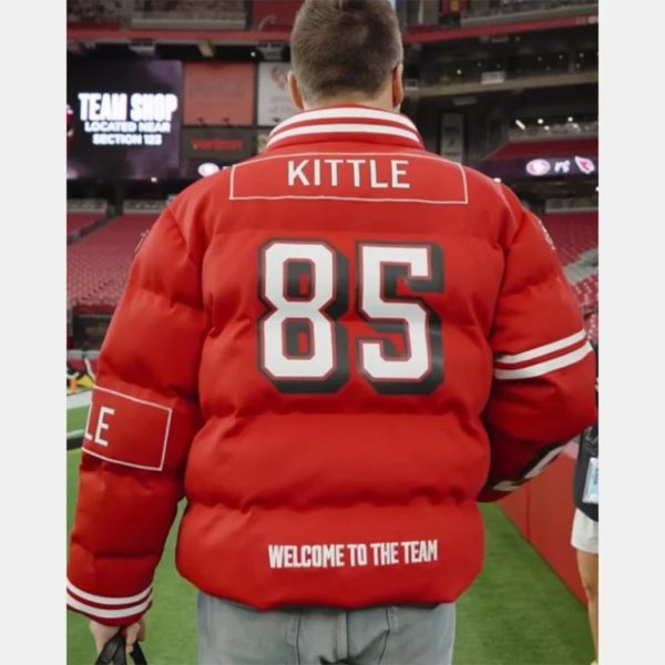 KansasCityChiefsOff-SeasonPlayerNew-Kyle-Juszczyk-Puffer-Jacket