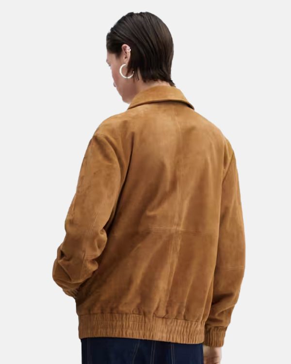 KatieHolmesTracksDownBomberJacket