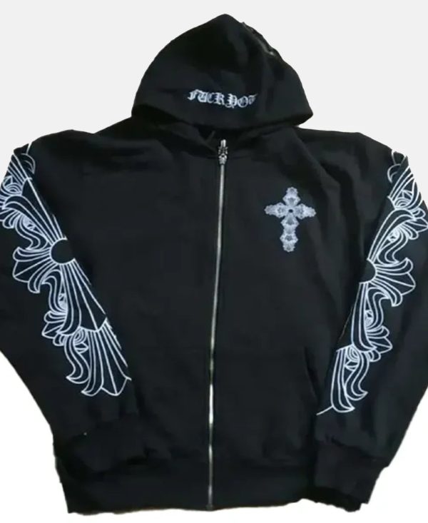 Kylie Jenner Chrome Hearts Hoodie
