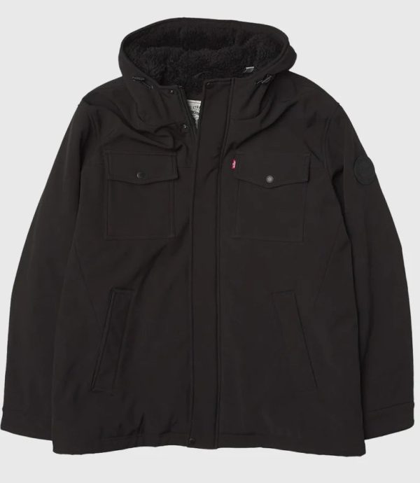 Levi_sSoftShellTwoPocketSherpaHoodedTruckerJacket