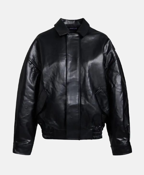 LionessKennyLeatherBomberJacket