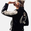 Lola Dewaere Mademoiselle Holmes TVSeries 2024 Charlie Black Biker Jacket