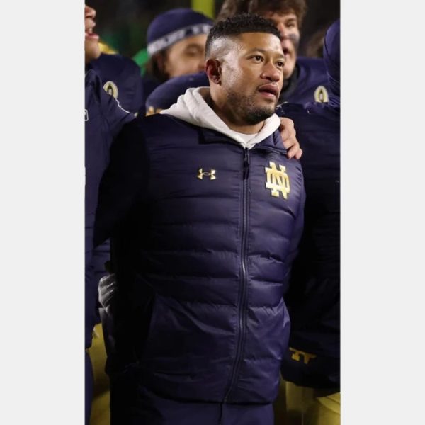 Marcus Freeman Notre Dame Fighting Irish Jacket