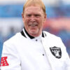 MarkDavisNFLLasVegasRaidersWhiteSatinBomberJacket