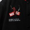 MarvelDeadpool2024RedandBlackVarsityJacket