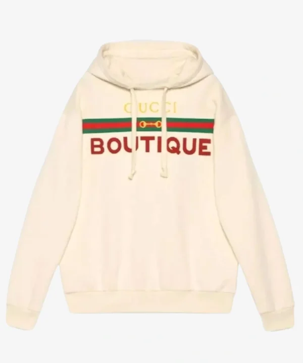 Melissa Gorga The Real Housewives of New Jersey S014 Gucci Boutique Beige Hoodie