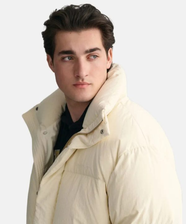 MenCreamExtremeOversizedDownPufferJacket