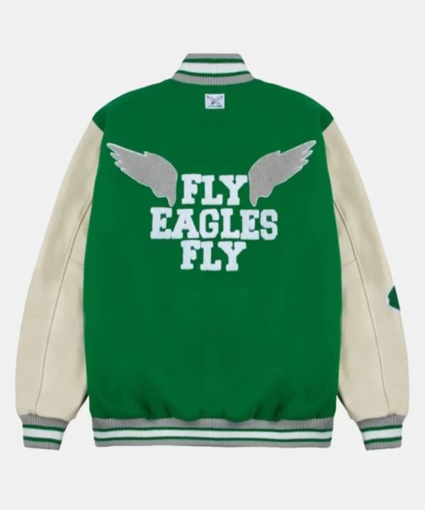 Men_sGOLFWANGKellyGreenPhiladelphiaEaglesLettermanFull-SnapJacket-KellyGreen