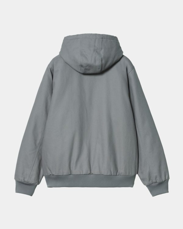 Carhartt Dove Grey Active Hooded Jacket For Men
