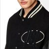 MensDieselBomberWoolLeatherVarsityJacket