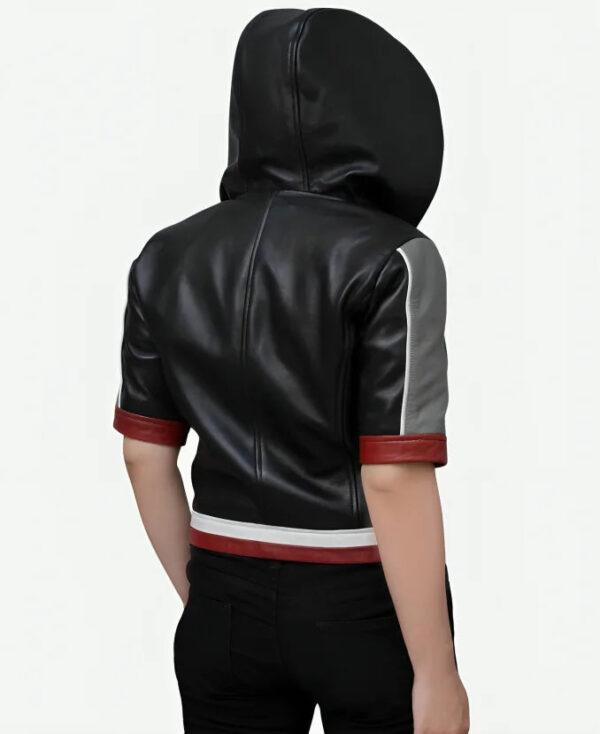 Analyzing image     MensGameKH3KingdomHeartsIIISoraLeatherHoodedJacket