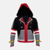 MensGameKH3KingdomHeartsIIISoraLeatherHoodedJacket