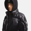 MensMonclerBlackSolanderBatmanDownJacket