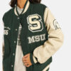 MichiganStateGreenVarsityJacket