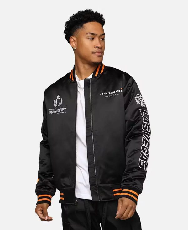 Mitchell & Ness X McLaren X Culture Kings Las Vegas Collection Bomber Jacket