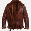 Moore RAF Aviator British Shearling Leather Jacket