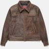 MutimerLeatherJacketBrown