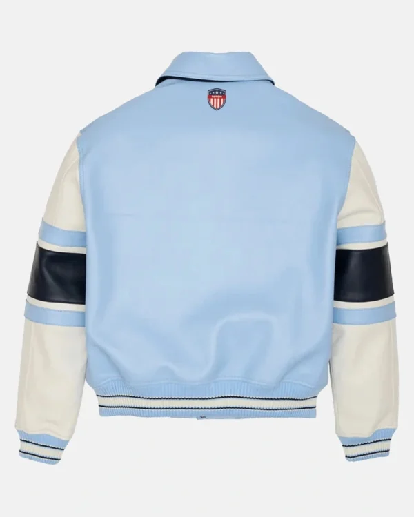 NBA All Star Bomber Jacket | Blue And White Bomber Jacket