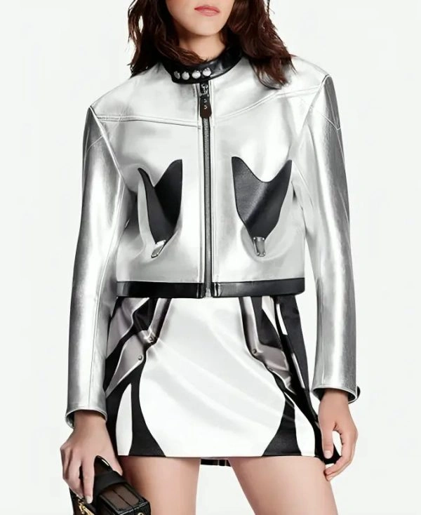 NCAA Tournament Louis Vuitton Dawn Staley Silver Jacket
