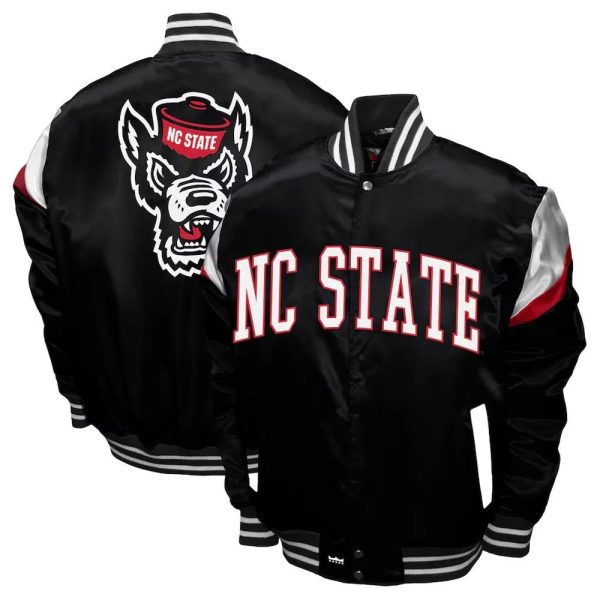 NCStateBomberSatinJacket