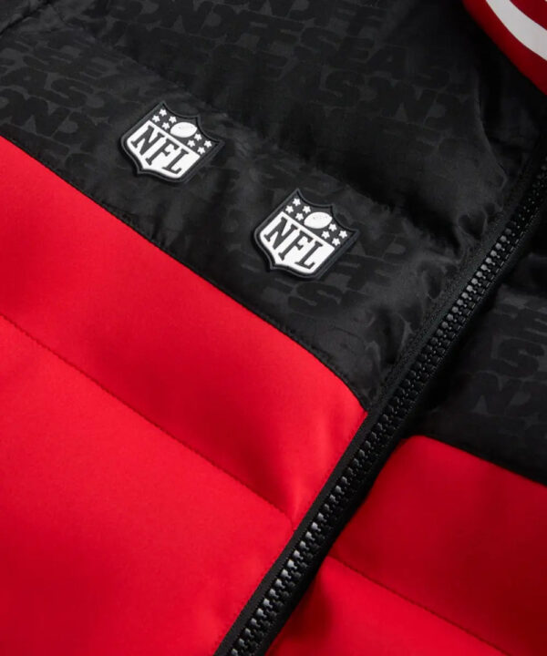 NFLSanFrancisco49ersOffSeasonPufferJacket