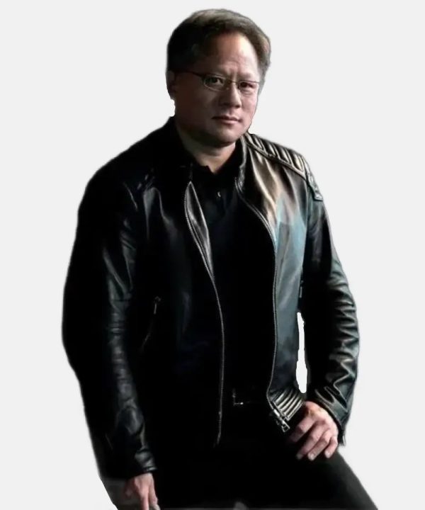NVIDIACEO_nbsp_JensenHuangBlackLeatherCafeRacerJacketForSale