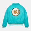 NYCNewYorkBaseballBomberLeatherJacket-1