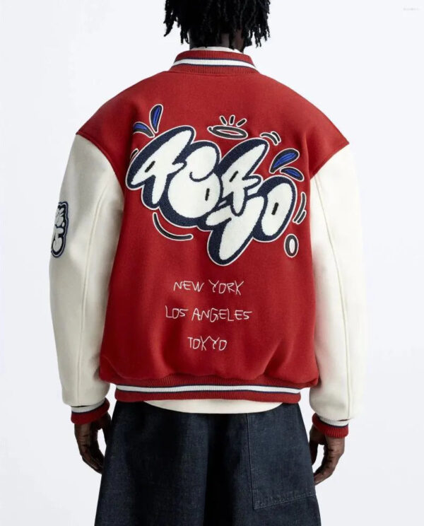 New york Lose Angelese Varsity Jacket