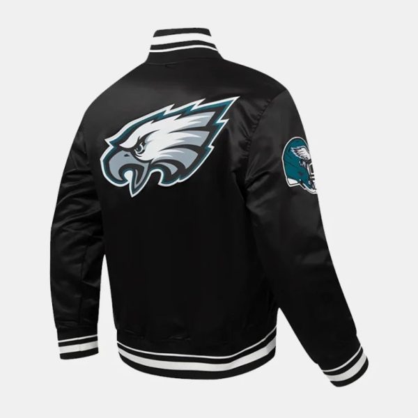 NickFoles2025PhiladelphiaEaglesJacketBlack