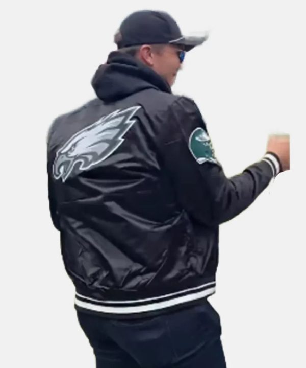 NickFolesPhiladelphiaEaglesJacketBlack