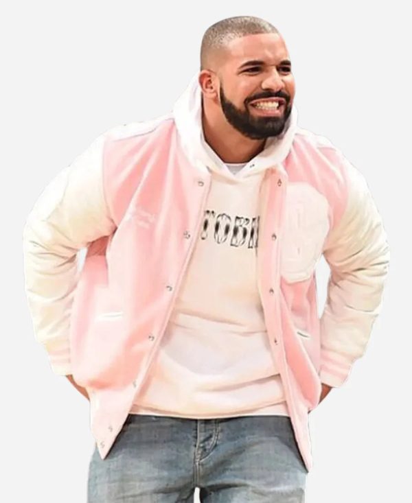 OVOValentine_sDayDrakeVarsityJacketPink