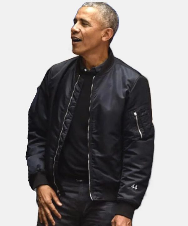Obama 44 Bomber Jacket - Image 2