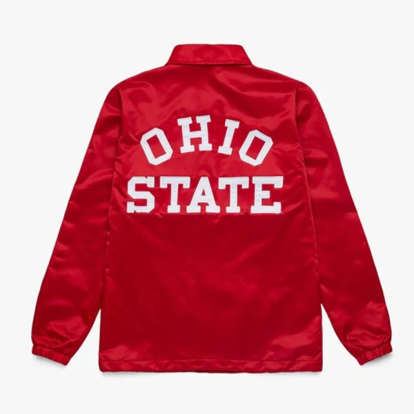 OhioStateCoachFull-SnapSatinJacketForSale