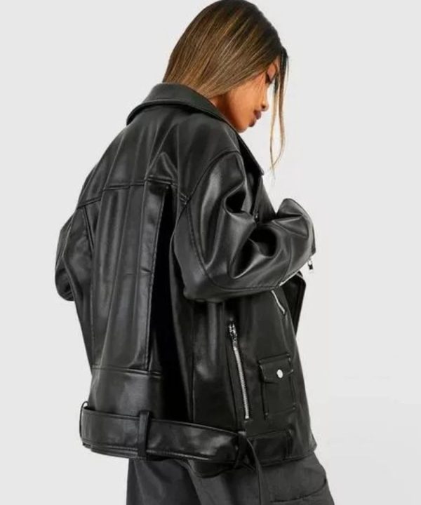 Oversized Belted Jacket