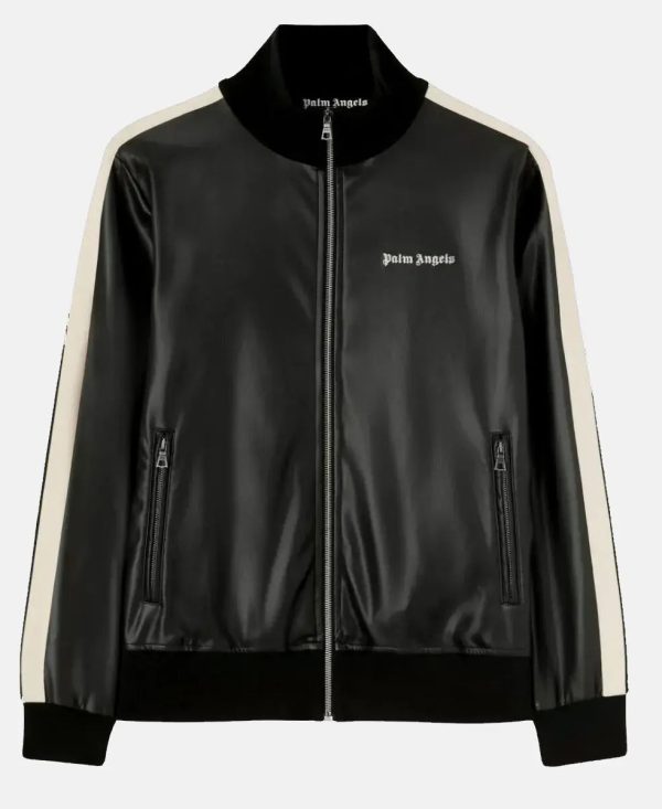 PalmAngelsPalmAngelsTrackLeatherEffectJacket