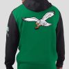 PhiladelphiaEaglesStarterKellyGreenExtremeHoodieFoFrSupportsFans