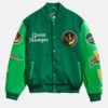 PowerRangersGreenVarsityJacketForUnisex