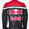 RacerRedBullRacingLeatherMotorcycleJacket
