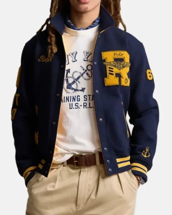 Analyzing image      RalphLaurenReversibleTwill-SatinBomberJacket