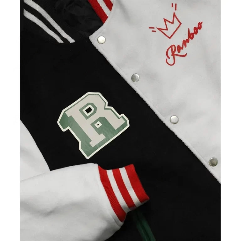 Ranboo Multi-Color R Varsity Jacket For Sale